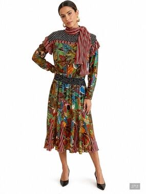 Diane Freis vintage designer dress